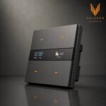 کلید هوشمند چهارپل پیانویی مدل LCD